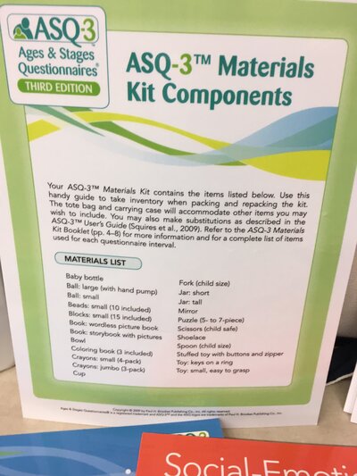 Ages & Stages Developmental Screening Tool - Photo 3