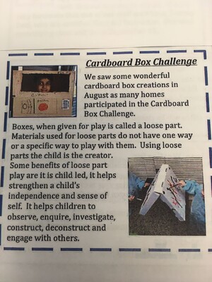 Cardboard Box Challenge - Photo 1